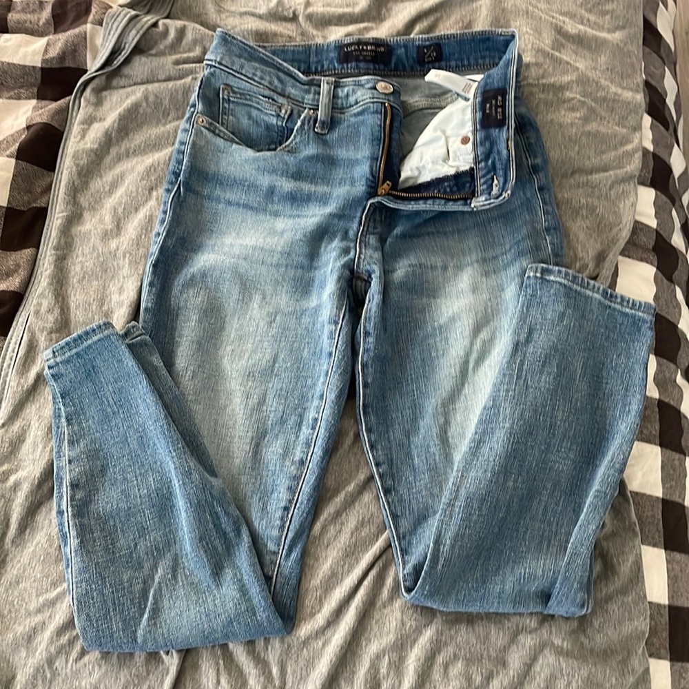 Lucky Brand Women’s Capri Jeans - Mid Rise Skinny Ava